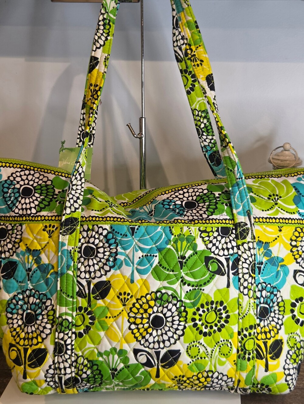 Vera Bradley Lime's Up Miller Bag XL